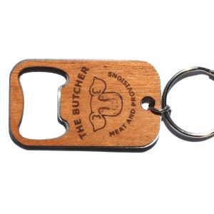 Wooden Mini Bottle Opener (CASTLE) 1 Wooden Mini Bottle Opener (CASTLE) 1