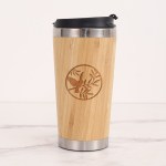 15 Oz. (450 ml) Double Wall Vacuum Natural Bamboo Coffee Mug Travel Mug (BORAH) 1 15 Oz. (450 ml) Double Wall Vacuum Natural Bamboo Coffee Mug Travel Mug (BORAH) 1