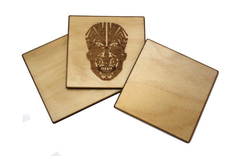 3.5" Coaster Birch 1 3.5" Coaster Birch 1