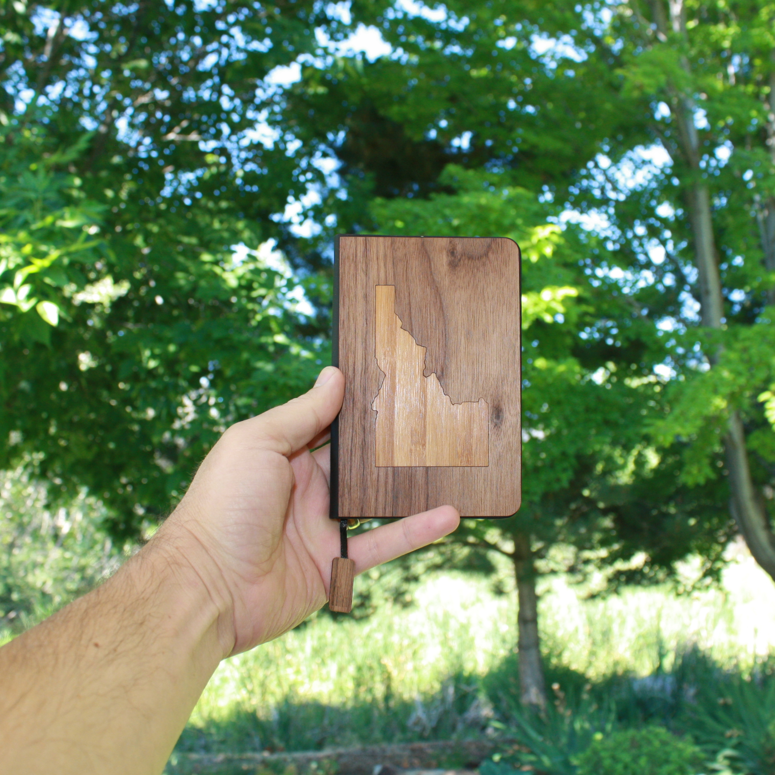 A6 Wooden Journal / Notebook / Planner (BAKER) 1