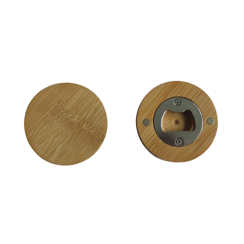 Round Magnetic Bottle Opener (Clearwater) 1