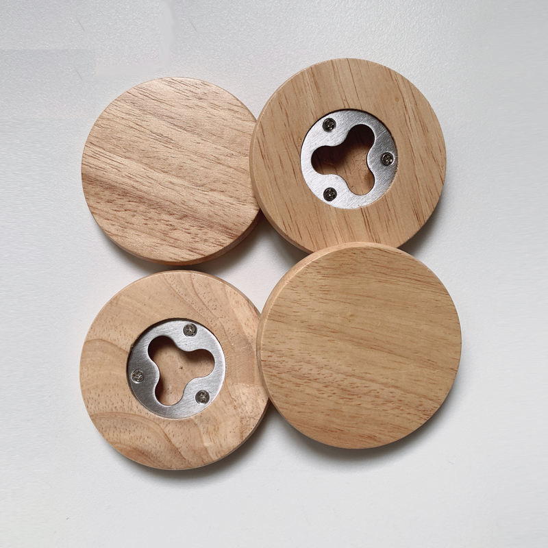 Round Magnetic Bottle Opener (Clearwater) 1