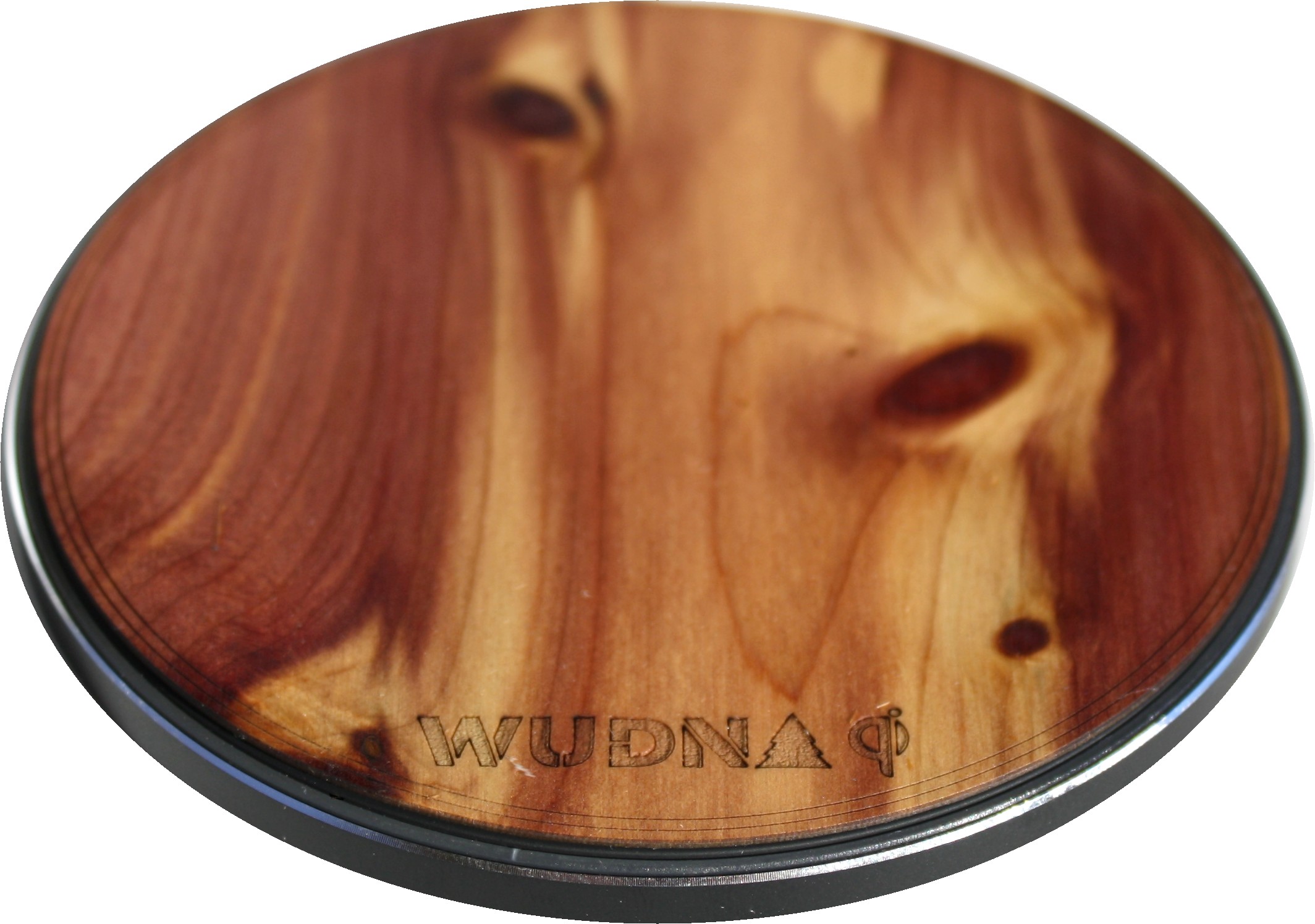 Wooden Qi Wireless Fast Charger (BADGER) 1