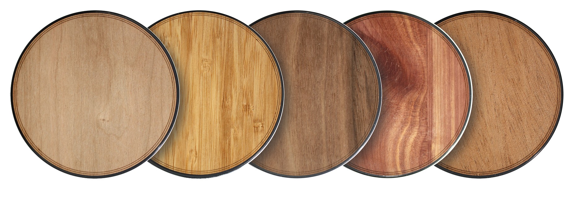 Wooden Qi Wireless Fast Charger (BADGER) 1