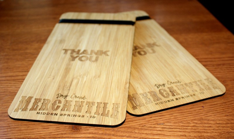 Restaurant Bamboo Bill/Check Presenter (GLACIER) 1 Restaurant Bamboo Bill/Check Presenter (GLACIER) 1