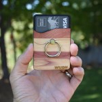 RNGR Wooden Mobile Wallet, Phone Holder & Stand (ALBANY) 1 RNGR Wooden Mobile Wallet, Phone Holder & Stand (ALBANY) 1