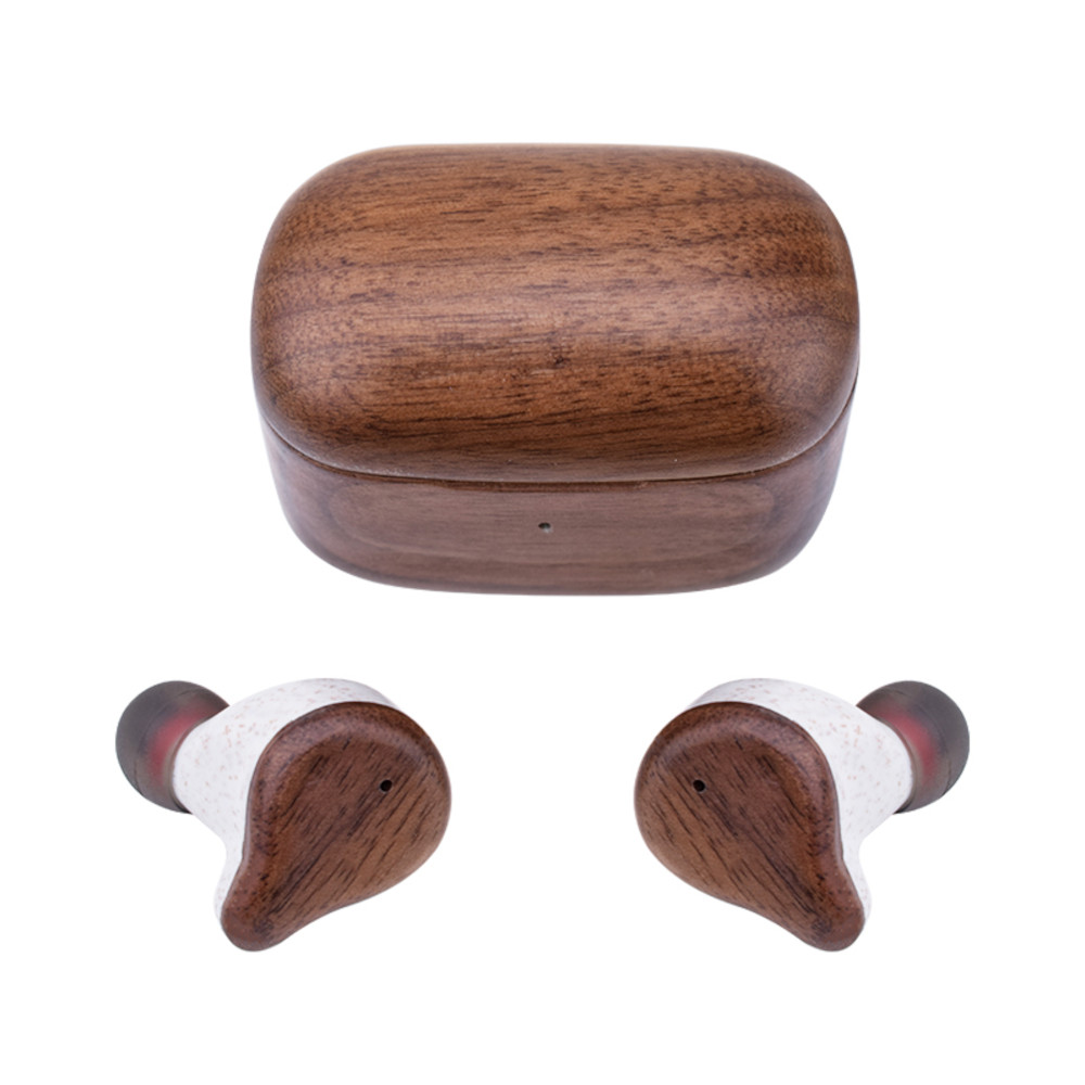 Wooden Bluetooth Earbuds (CAMAS) 1