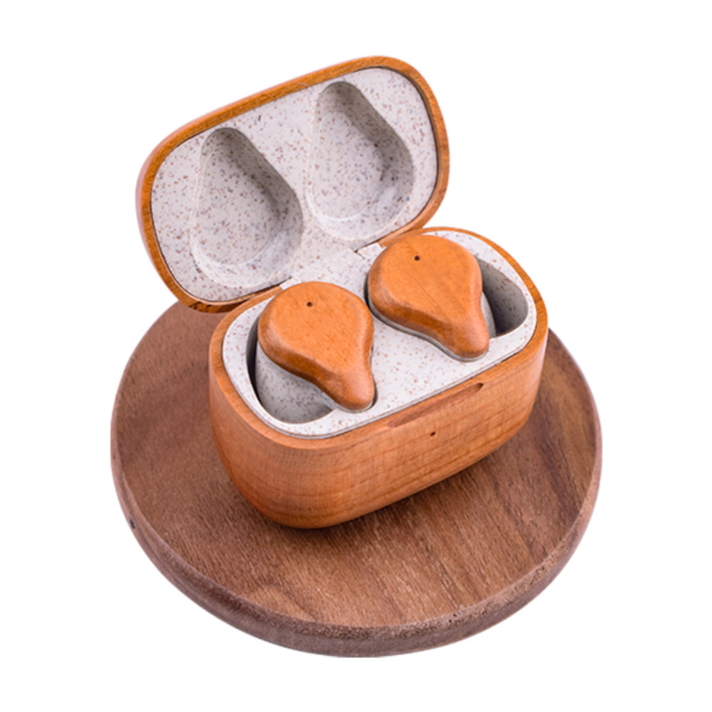 Wooden Bluetooth Earbuds (CAMAS) 1