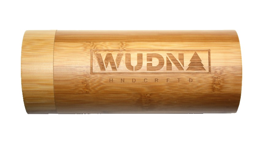 Natural Bamboo Cylinder for Wooden Sunglasses 1