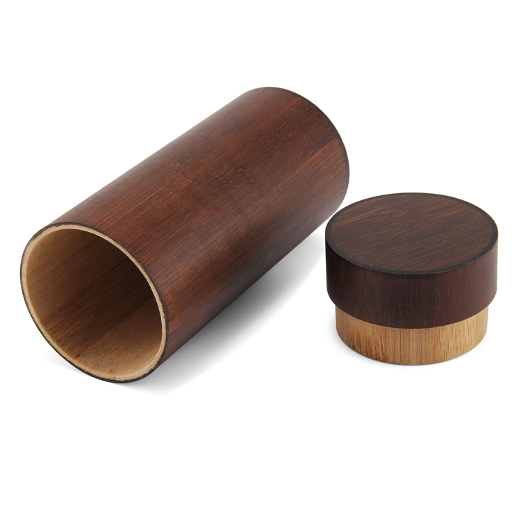 Natural Bamboo Cylinder for Wooden Sunglasses 1