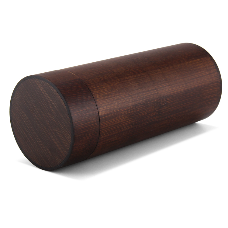Natural Bamboo Cylinder for Wooden Sunglasses 1