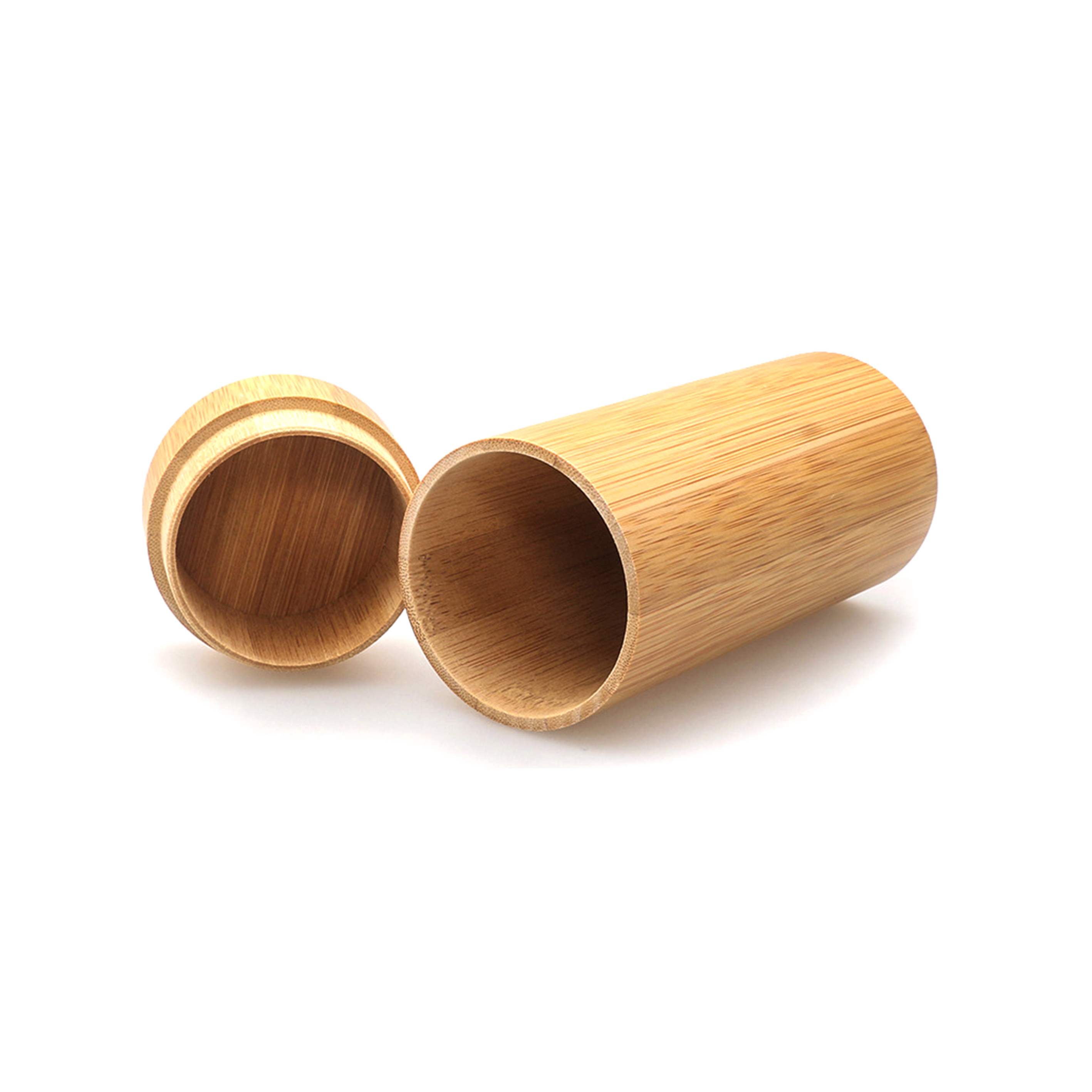 Natural Bamboo Cylinder for Wooden Sunglasses 1