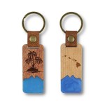 Resin & Wood Keychain (BROMAGHIN) 1 Resin & Wood Keychain (BROMAGHIN) 1