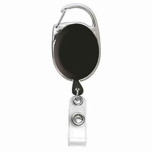 "Oberlin Pl" Full-Color Retractable Carabiner Style Badge Reel & Badge Holder 1