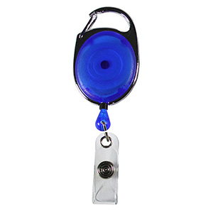 "Oberlin Pl" Full-Color Retractable Carabiner Style Badge Reel & Badge Holder 1