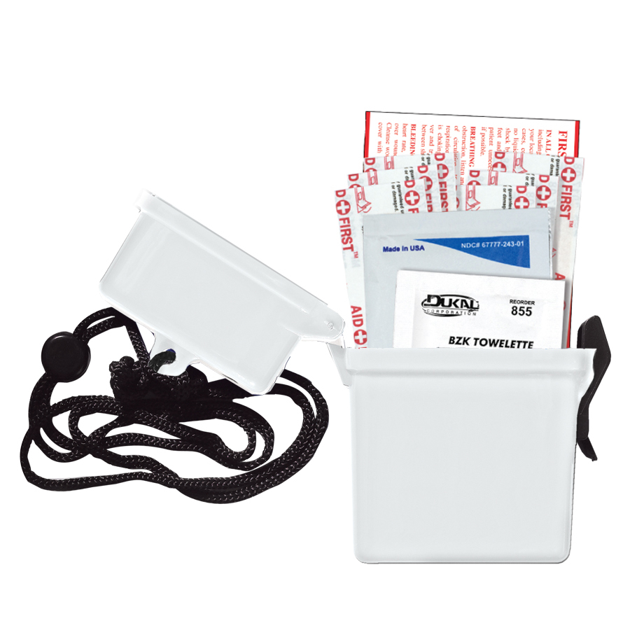 "EZ Carry" Waterproof Container w/Breakaway & Adjustable Neck Lanyard 1