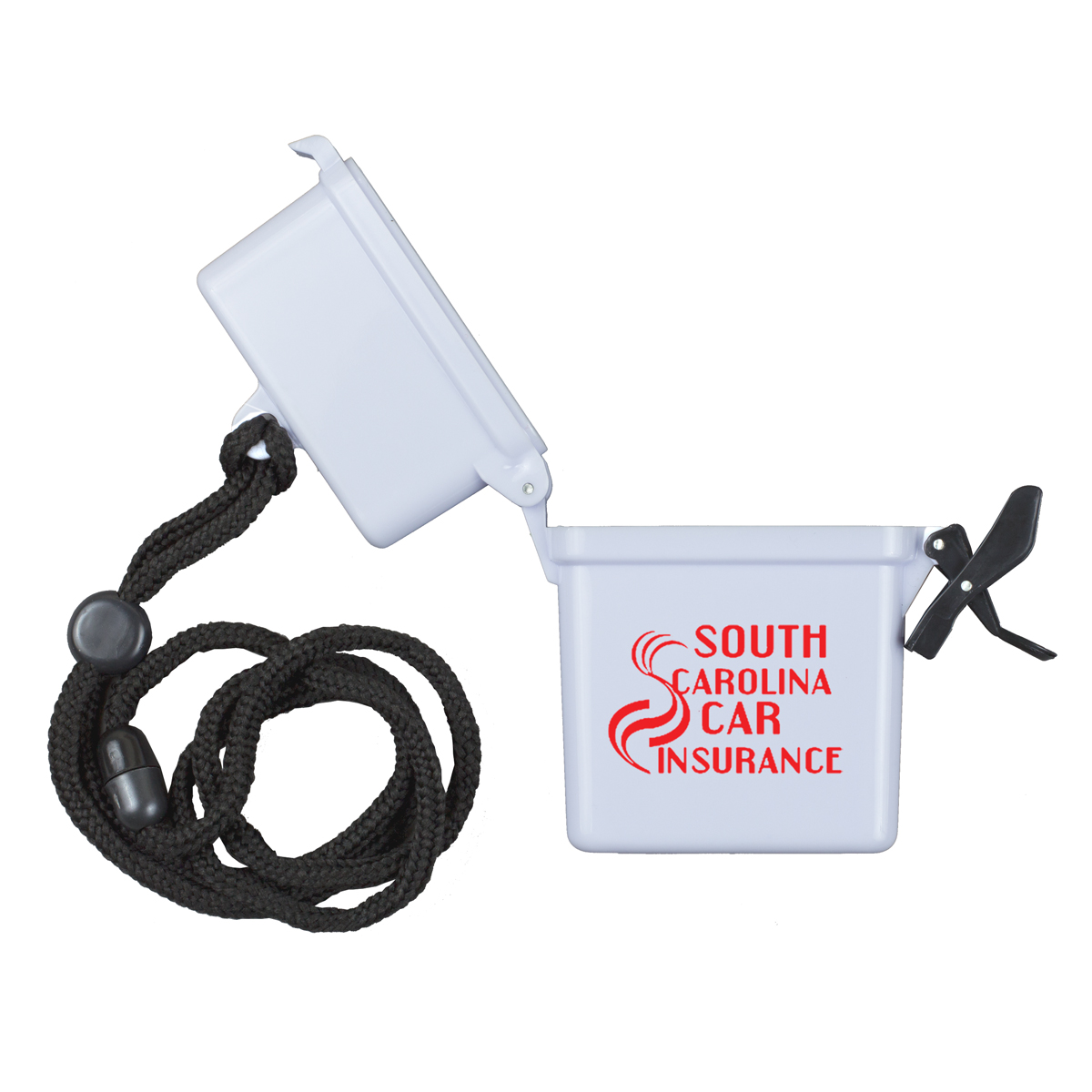 "EZ Carry" Waterproof Container w/Breakaway & Adjustable Neck Lanyard 1