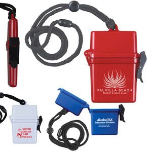 "EZ Carry" Waterproof Container w/Breakaway & Adjustable Neck Lanyard 1