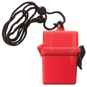 "EZ Carry" Waterproof Container w/Breakaway & Adjustable Neck Lanyard 1