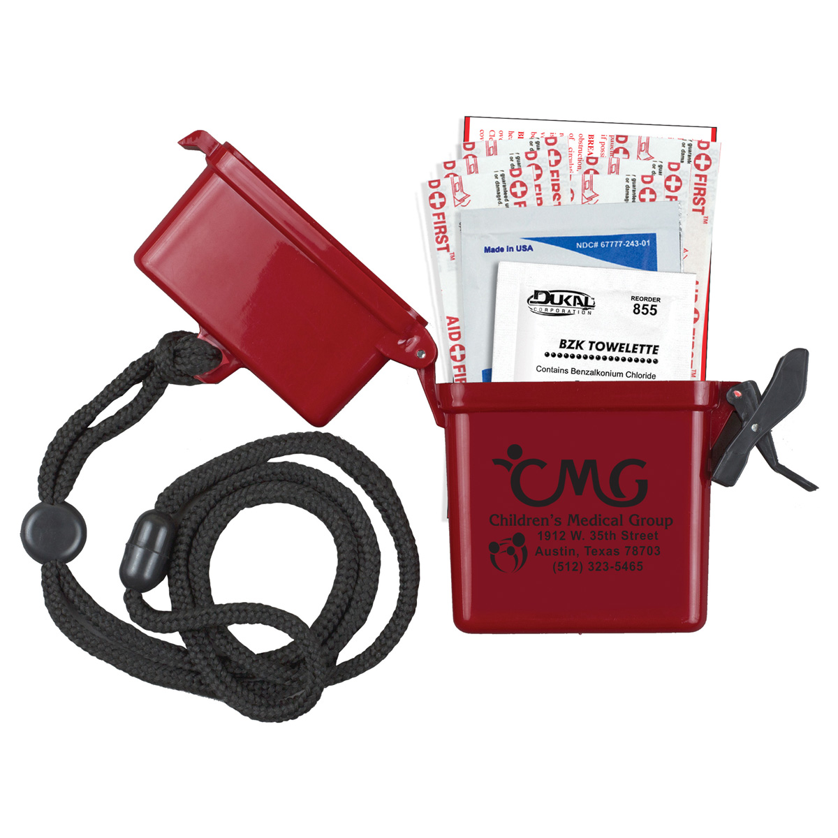 "EZ Carry" Waterproof Container w/Breakaway & Adjustable Neck Lanyard 1