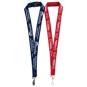 "Auburn" 1" Overseas Silkscreen Lanyard 1 "Auburn" 1" Overseas Silkscreen Lanyard 1