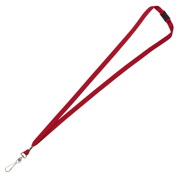 "MCGILL" 3/8 Blank Lanyard with Breakaway Safety Release Attachment - Swivel Clip 1
