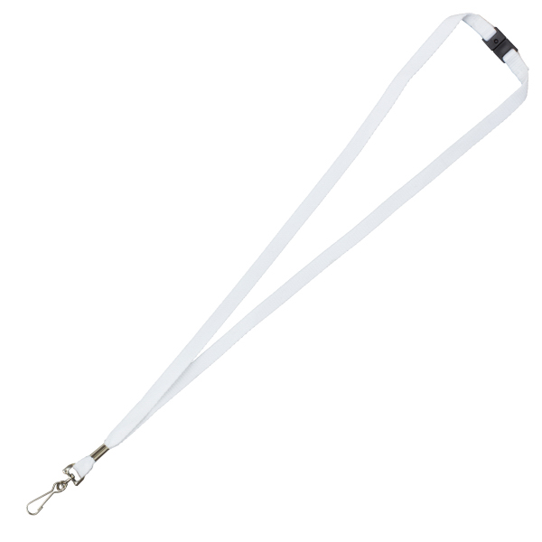 "MCGILL" 3/8 Blank Lanyard with Breakaway Safety Release Attachment - Swivel Clip 1