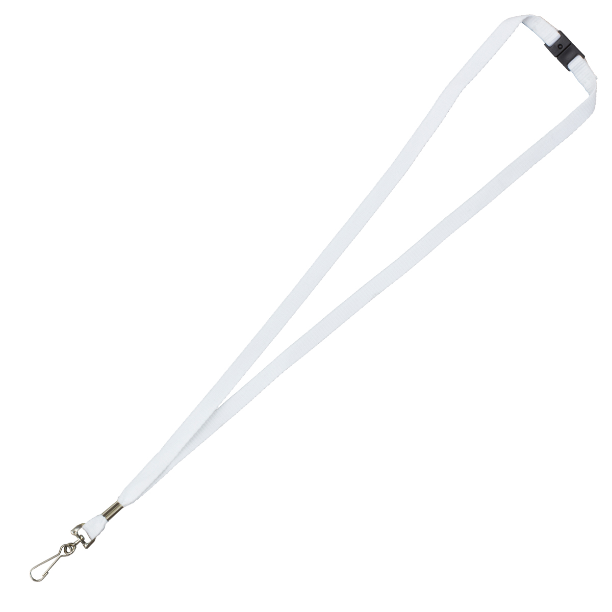 "MCGILL" 3/8 Blank Lanyard with Breakaway Safety Release Attachment - Swivel Clip 1