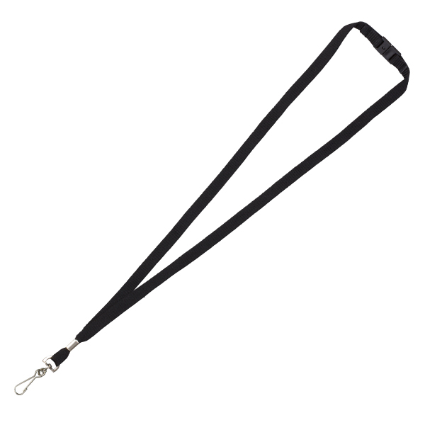 "MCGILL" 3/8 Blank Lanyard with Breakaway Safety Release Attachment - Swivel Clip 1