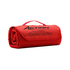 "Ready to Roll" Roll Up Fleece Blanket 1