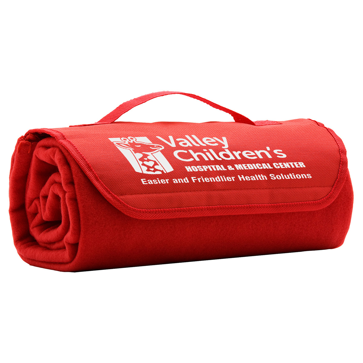 "Ready to Roll" Roll Up Fleece Blanket 1
