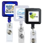 "Olmsted VL" Retractable Badge Reel & Badge Holder w/Metal Rotating Alligator Clip (Full Color) 1 "Olmsted VL" Retractable Badge Reel & Badge Holder w/Metal Rotating Alligator Clip (Full Color) 1