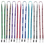 "Culver" 3/4" Width Dual Attachment Silkscreen Polyester Lanyard 1 "Culver" 3/4" Width Dual Attachment Silkscreen Polyester Lanyard 1