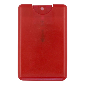 "SanCard" 20 ml. Antibacterial Hand Sanitizer Spray in Credit Card Shape Bottle (PhotoImage ® Full 1