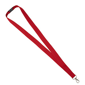 "MCGILL" 3/4" Blank Lanyard with Breakaway Safety Release Attachment - Lobster Claw 1