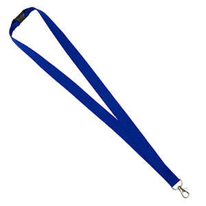 "MCGILL" 3/4" Blank Lanyard with Breakaway Safety Release Attachment - Lobster Claw 1