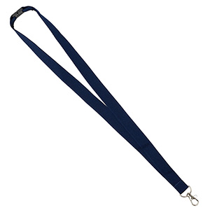 "MCGILL" 3/4" Blank Lanyard with Breakaway Safety Release Attachment - Lobster Claw 1