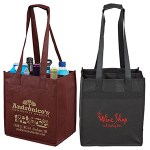 10"W x 11"H x 7"Gusset - "THE SONOMA" 6 Bottle Wine Tote Bag (Overseas) 1 10"W x 11"H x 7"Gusset - "THE SONOMA" 6 Bottle Wine Tote Bag (Overseas) 1