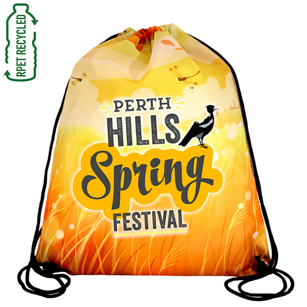 "LASSEN" 14" W x 17" H Recycled RPET Full Color Import 210D RPET Drawstring Cinch Pack Backpack 1 "LASSEN" 14" W x 17" H Recycled RPET Full Color Import 210D RPET Drawstring Cinch Pack Backpack 1