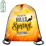 "LASSEN" 14" W x 17" H Recycled RPET Full Color Import 210D RPET Drawstring Cinch Pack Backpack 1 "LASSEN" 14" W x 17" H Recycled RPET Full Color Import 210D RPET Drawstring Cinch Pack Backpack 1