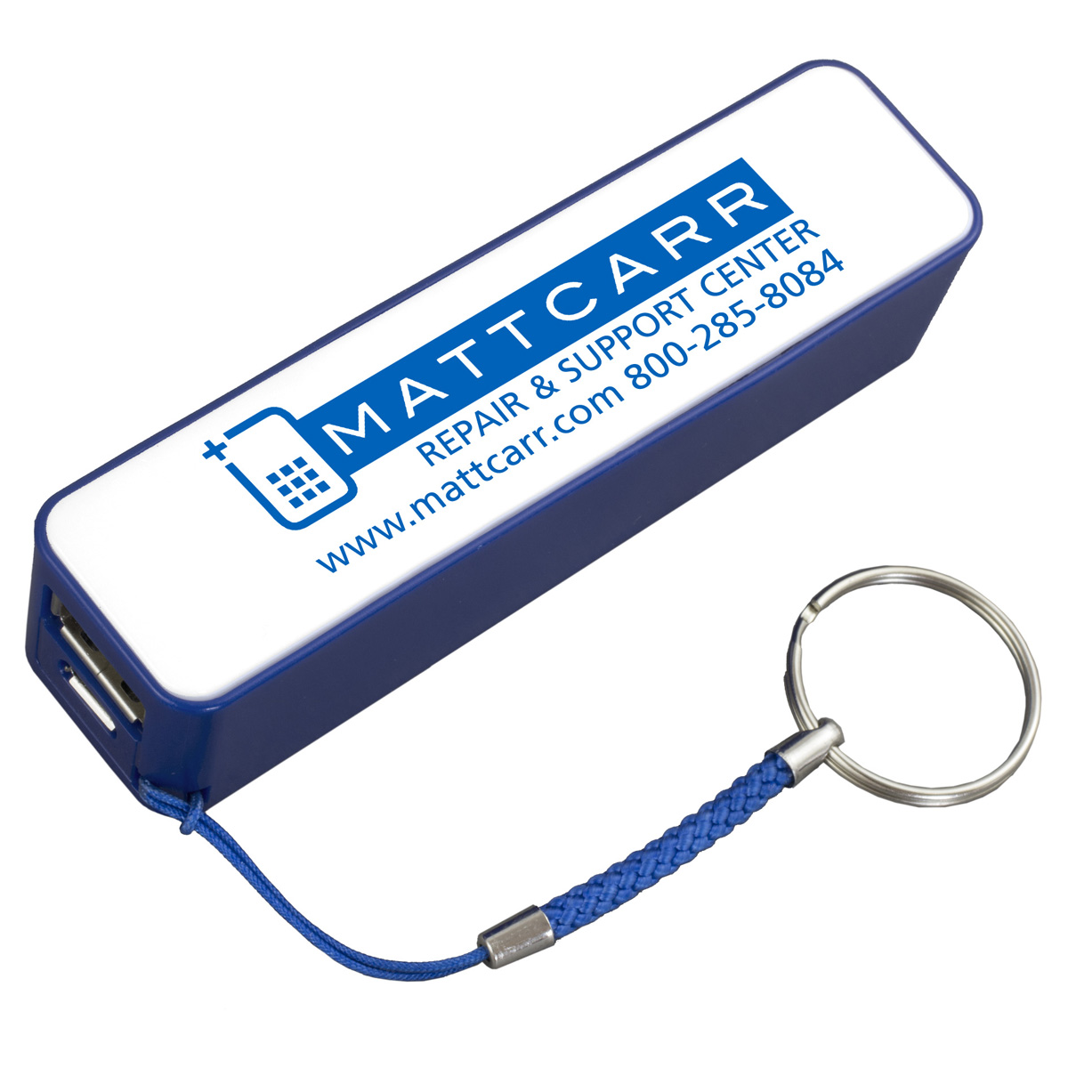 "In Charge" UL Listed 2200 mAh Portable Lithium Ion Power Bank Charger 1