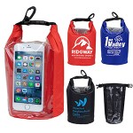 7" W x 11" H "The Navagio" 2.5 Liter Water Resistant Dry Bag With Clear Pocket Window (Overseas) 1 7" W x 11" H "The Navagio" 2.5 Liter Water Resistant Dry Bag With Clear Pocket Window (Overseas) 1