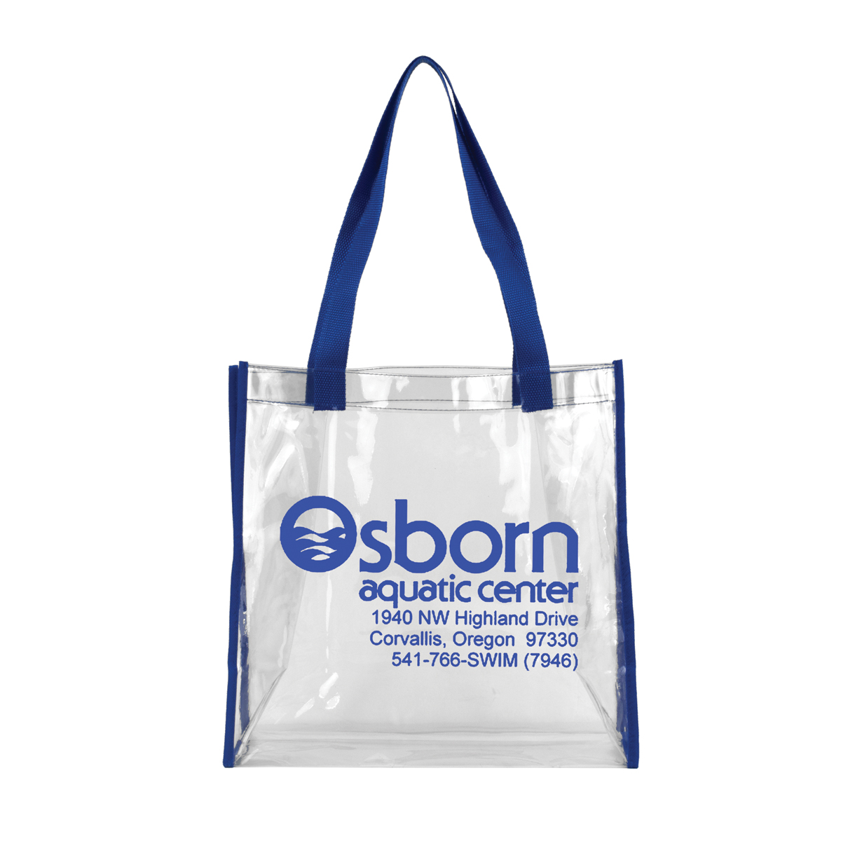 "Matterhorn" Clear Vinyl Stadium Compliant Tote Bag (Overseas) 1