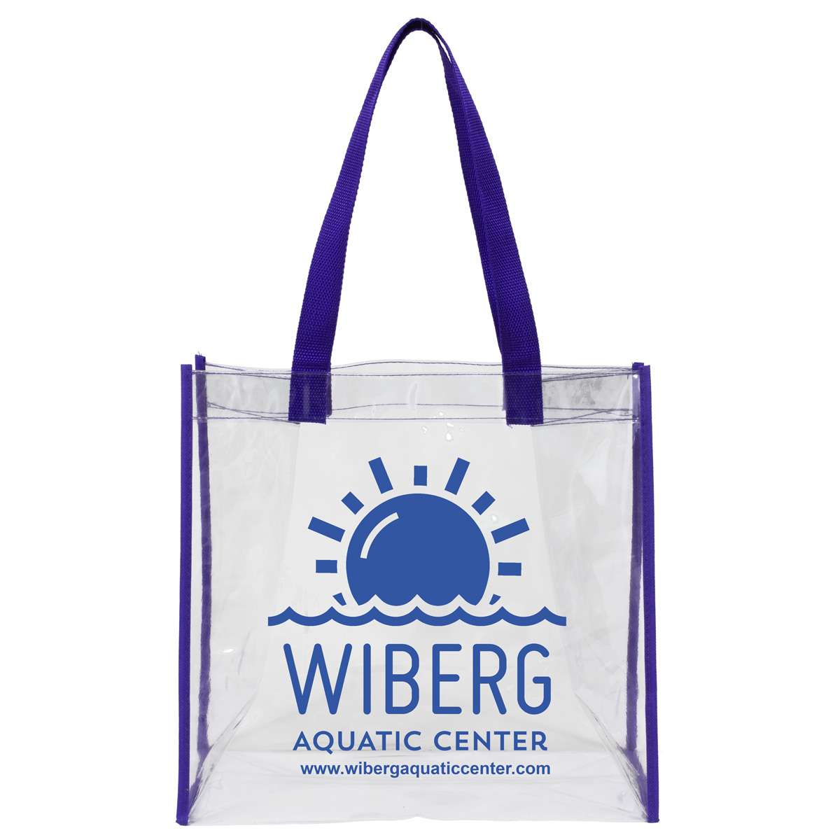 "Matterhorn" Clear Vinyl Stadium Compliant Tote Bag (Overseas) 1
