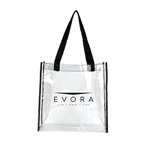 "Matterhorn" Clear Vinyl Stadium Compliant Tote Bag (Overseas) 1