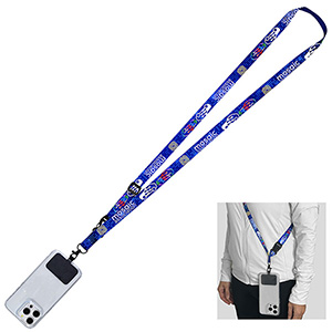 Pocket-Free Crossbody Cell Phone Lanyard - Full Color Sublimation Import Air Ship Door To Door 1 Pocket-Free Crossbody Cell Phone Lanyard - Full Color Sublimation Import Air Ship Door To Door 1