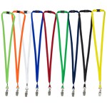 "OWEN" 3/8" Blank Lanyard with Breakaway Safety Release Attachment - Bulldog Clip 1 "OWEN" 3/8" Blank Lanyard with Breakaway Safety Release Attachment - Bulldog Clip 1