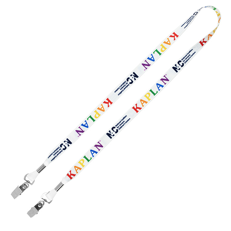 "ROMEO" 5/8" Dual Attachment Soft & Smooth Sublimation Lanyard 1 "ROMEO" 5/8" Dual Attachment Soft & Smooth Sublimation Lanyard 1