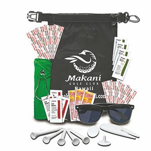 "GOLF BUDDY" 29 Piece Golf Kit in Deluxe Dry Bag 1