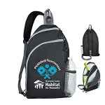 "PADDLE SLING ALL SPORT" Recycled Crossbody Pickleball & Sports Gear Sling Bag 1 "PADDLE SLING ALL SPORT" Recycled Crossbody Pickleball & Sports Gear Sling Bag 1